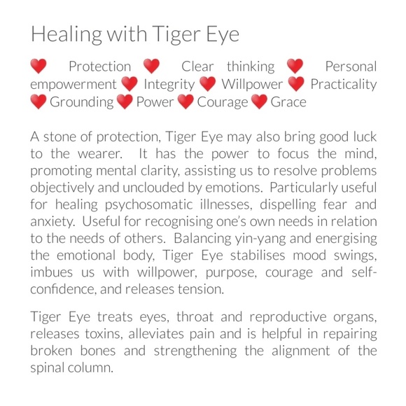 Gorgeous Healing Tiger's Eye Crystal Stone necklace! 😍 - Picture 7 of 7